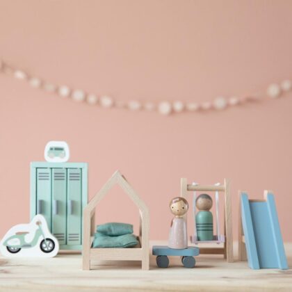 Little Dutch Σετ παιδικού δωματίου για ξύλινο κουκλόσπιτο