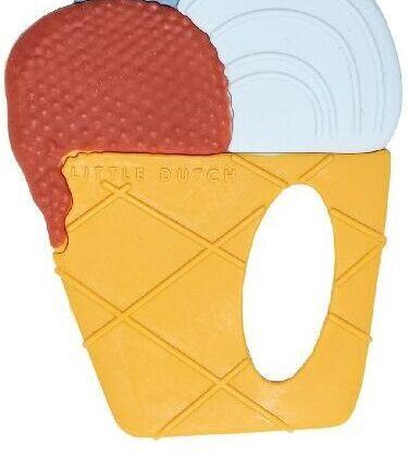 LITTLE DUTCH. Μασητικό σιλικόνης Παγωτό