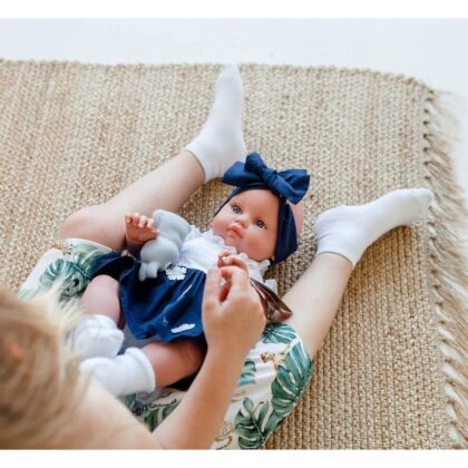Magic baby κούκλα "Alicia blue bow "