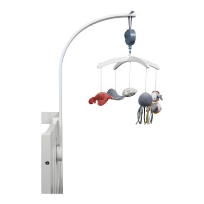 LITTLE DUTCH. Μόμπιλε κρεβατιού Ocean Blue με λευκό βραχίονα