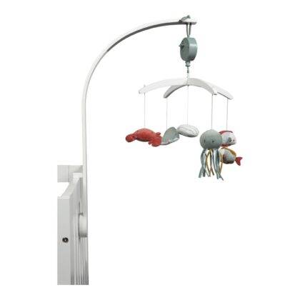 LITTLE DUTCH. Μόμπιλε κρεβατιού Ocean Mint με λευκό βραχίονα