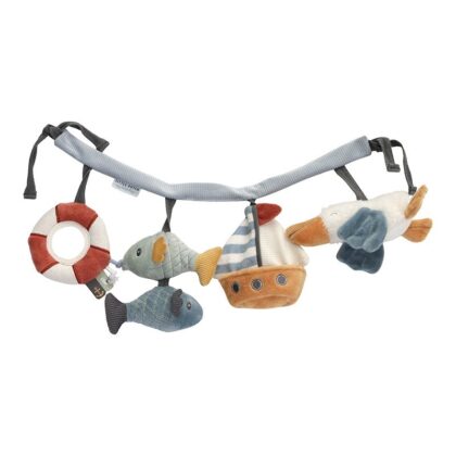 LITTLE DUTCH. Υφασμάτινη γιρλάντα για καρότσι Sailors Bay