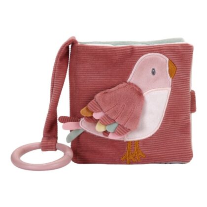 LITTLE DUTCH. Υφασμάτινο βιβλιαράκι δραστηριοτήτων μικρό Flowers & Butterflies