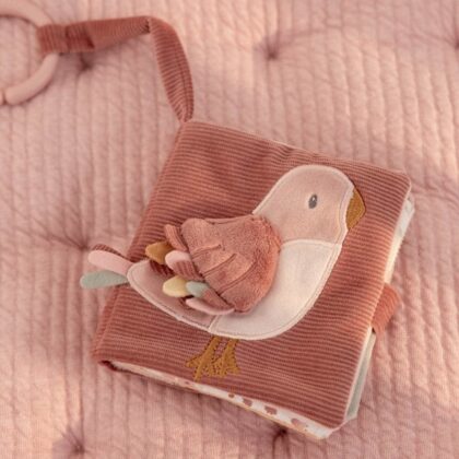 LITTLE DUTCH. Υφασμάτινο βιβλιαράκι δραστηριοτήτων μικρό Flowers & Butterflies