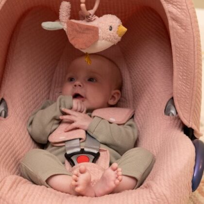 LITTLE DUTCH. Υφασμάτινο παιχνίδι με δόνηση Flowers & Butterflies