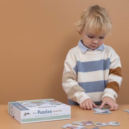 LITTLE DUTCH. Παζλ 6 σε 1 Sailors Bay