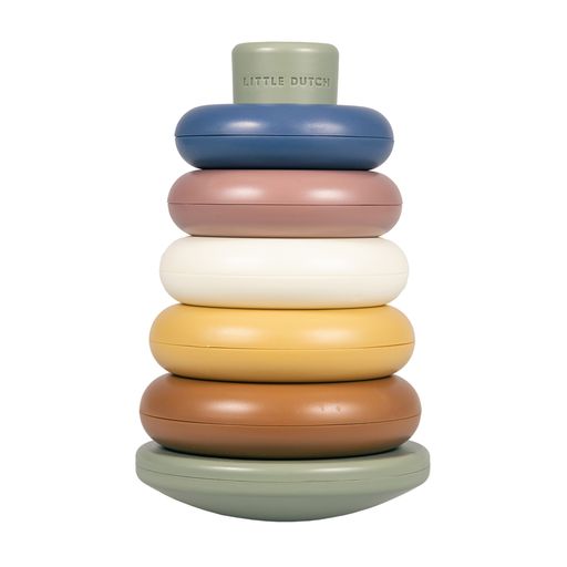 LITTLE DUTCH. Πυραμίδα στοίβαξης με κρίκους (Vintage)