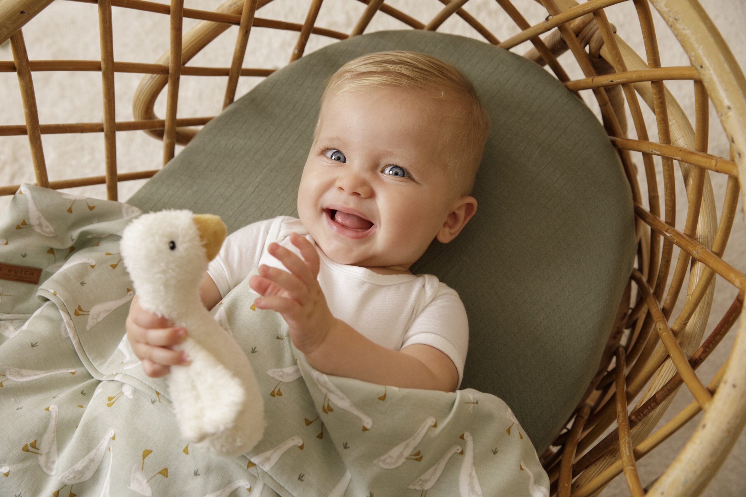 LITTLE DUTCH. Υφασμάτινη κουδουνίστρα πίεσης Little Goose