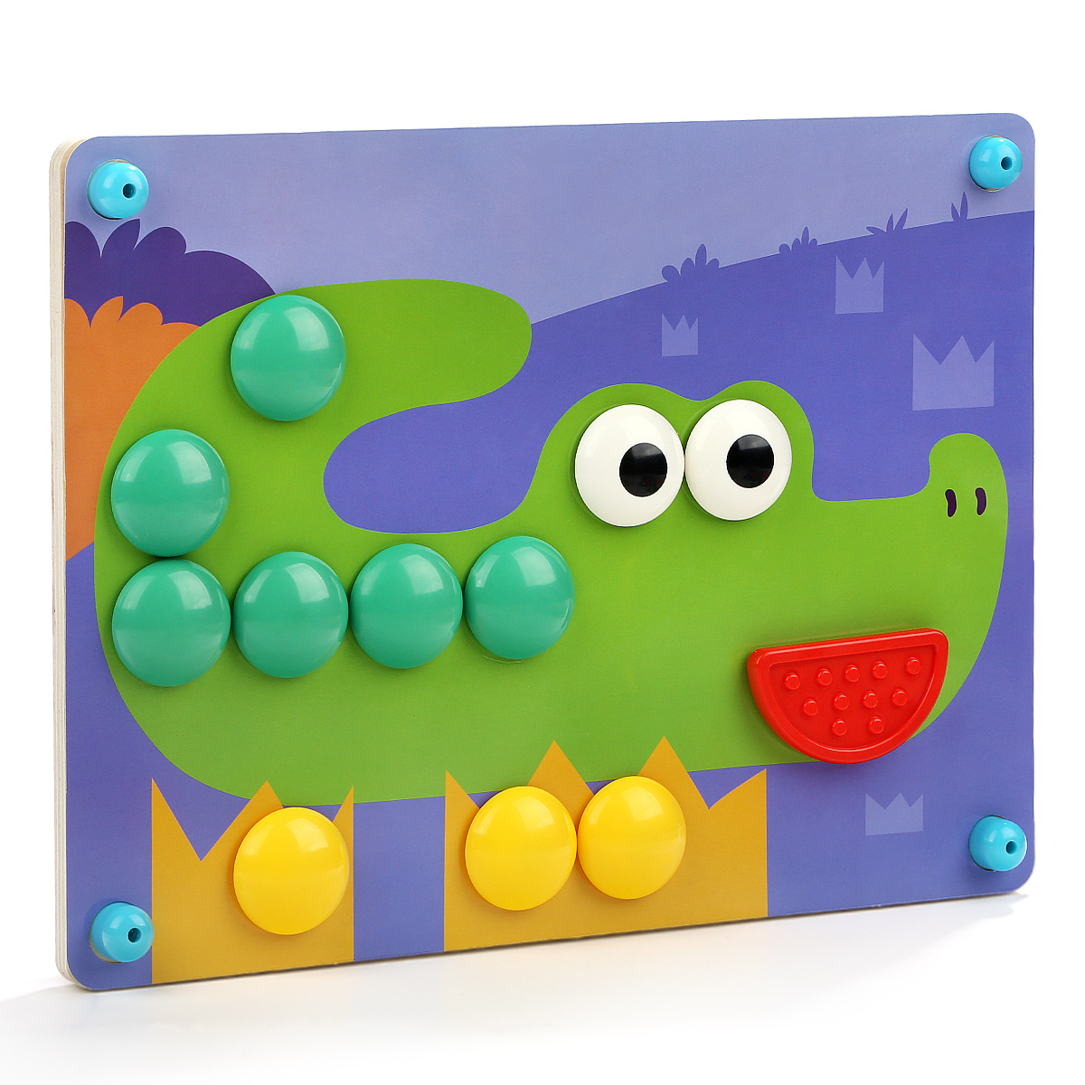 Top Bright - Παζλ με Σφηνώματα Κουμπιά 8 σε 1