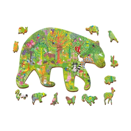 Ludattica - Woody Puzzle - The Forest