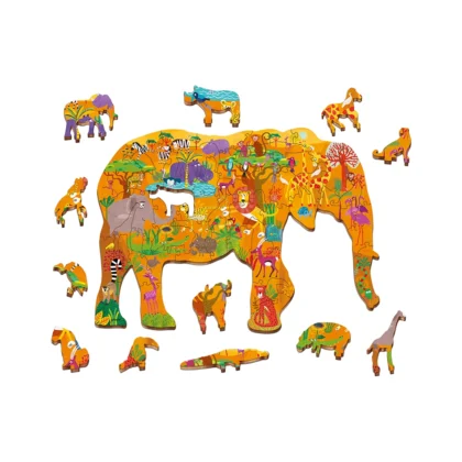 Ludattica - Woody Puzzle - The Savannah
