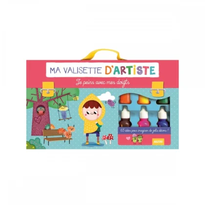 Auzou - My Artistic Kit - I Create Cases - Paint With My Fingers