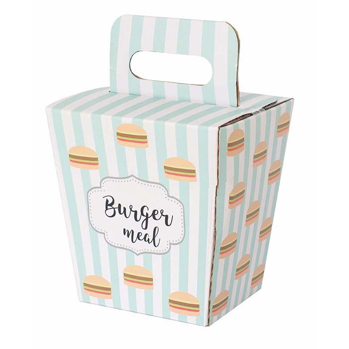 Jabadabado: Πακέτο με ξύλινα υλικά για γεύμα Burger