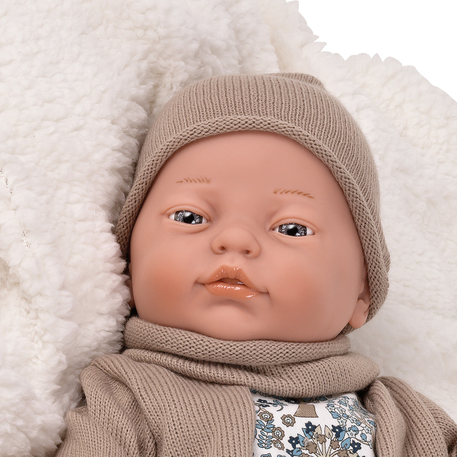 Magic baby κούκλα "Lea Camel Ζακέτα"