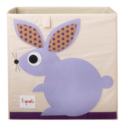 3 Sprouts – Τετράγωνο καλάθι για τα παιχνίδια Κουνέλι